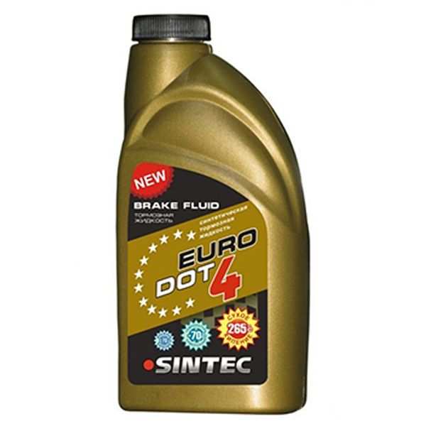Жидкость тормозная «SINTEC EURO» ДОТ-4» (455 гр)